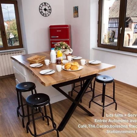 Charmant T3, 70M2, 2Ch,Tv 101 Cm, Wifi+Parking, Ettendorf المظهر الخارجي الصورة